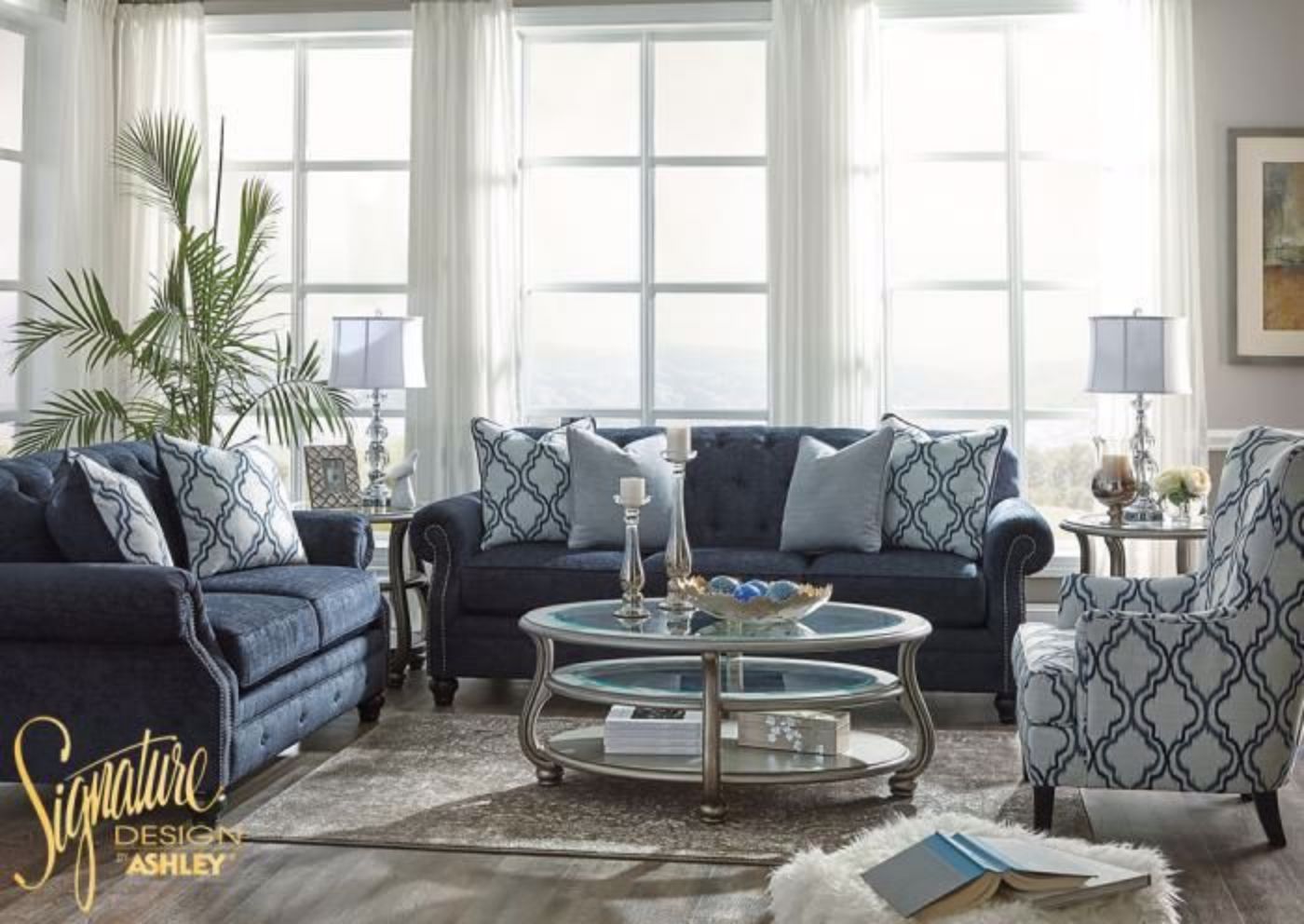 Picture of LaVernia Sofa Set with Wingback