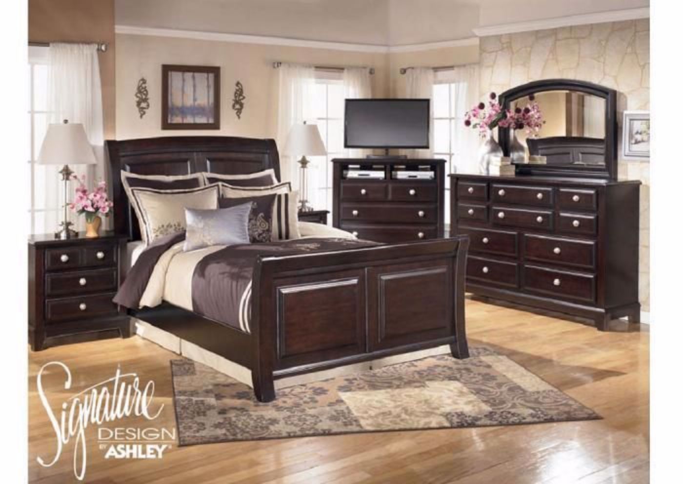 Picture of Ridgely Bedroom Set - Dark Brown