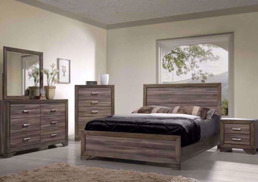 Asheville Bedroom Set Brown