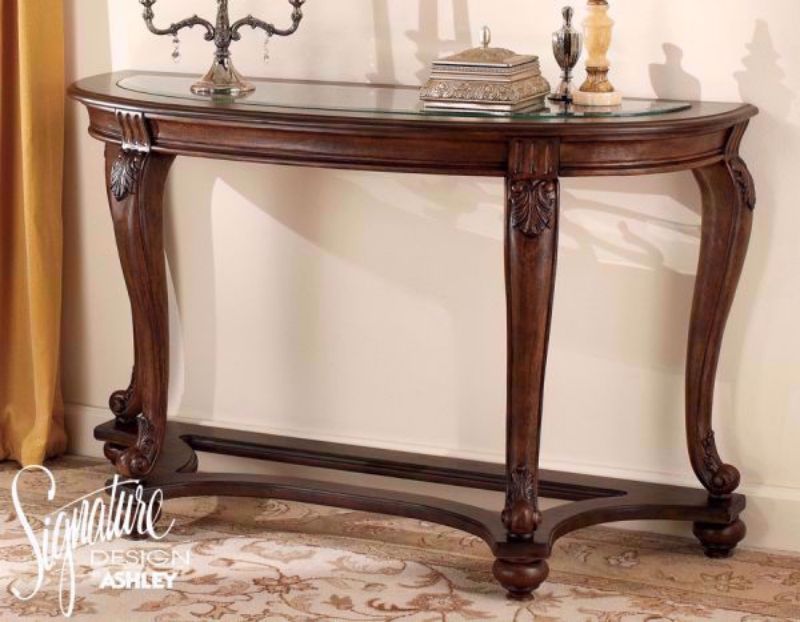 Norcastle Sofa/Console Table by Ashley Furniture | Home Furniture Plus Bedding