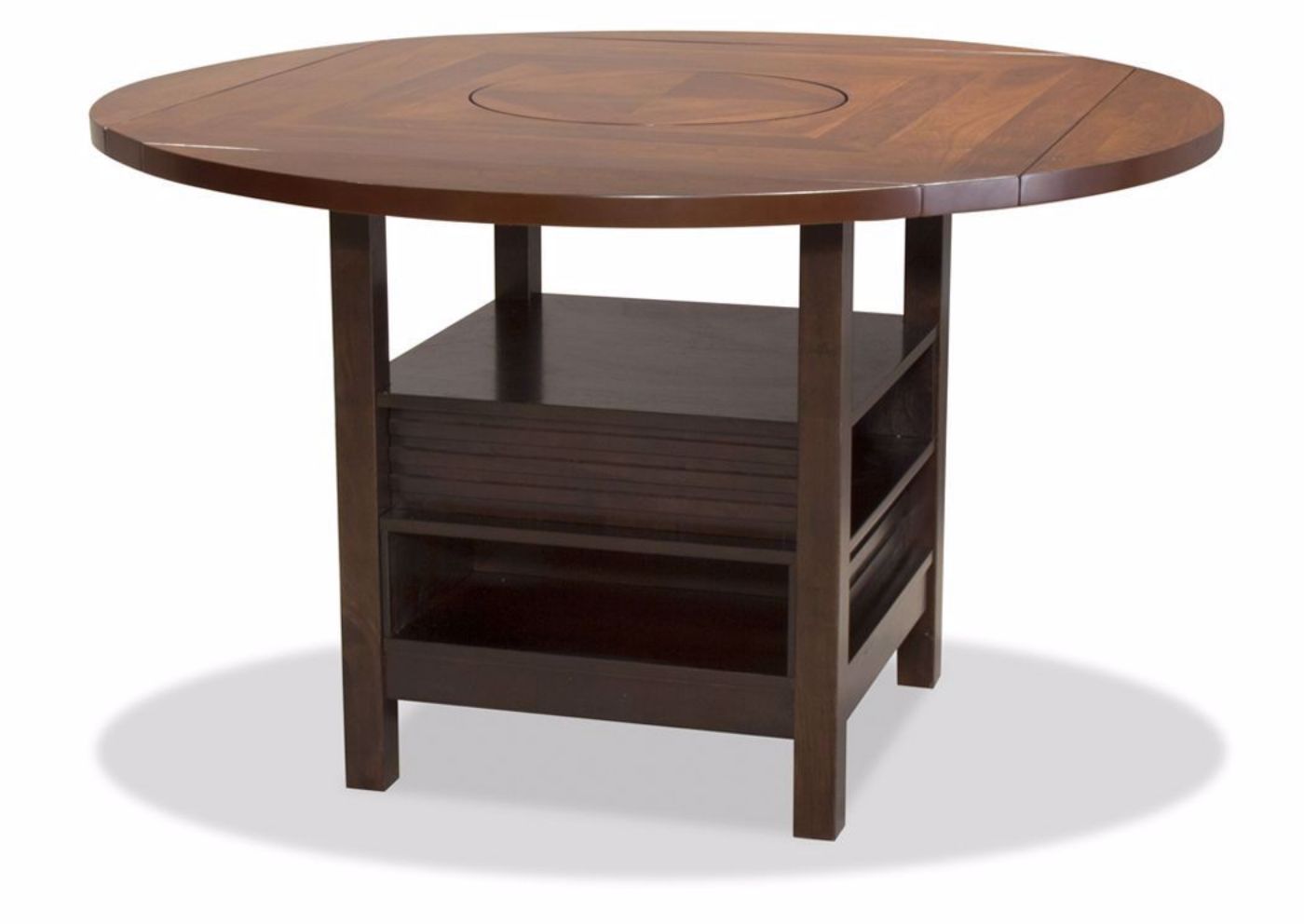 Picture of Bradford 5 Piece Pub Dining Set - Dark Brown