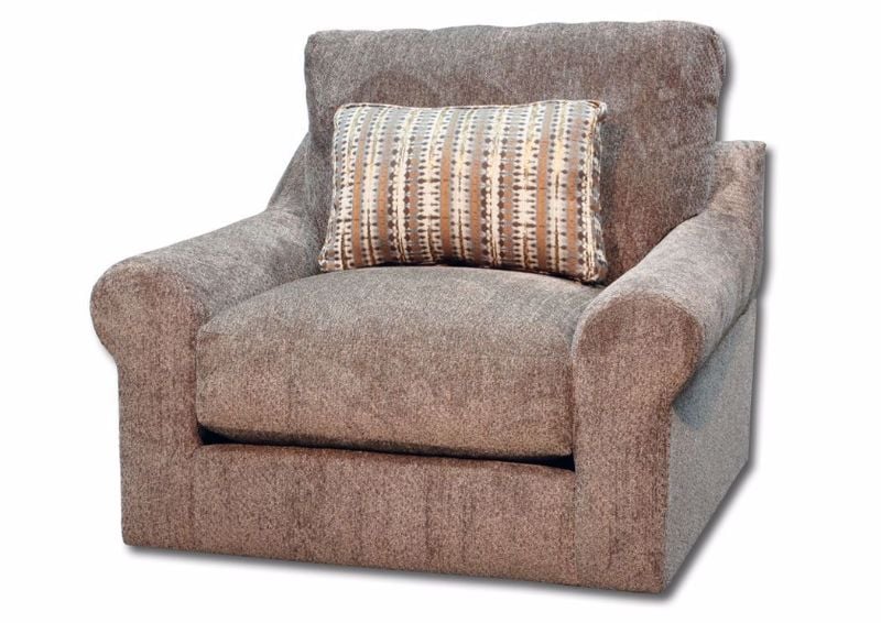 Picture of Channing Swivel Chair - Brown