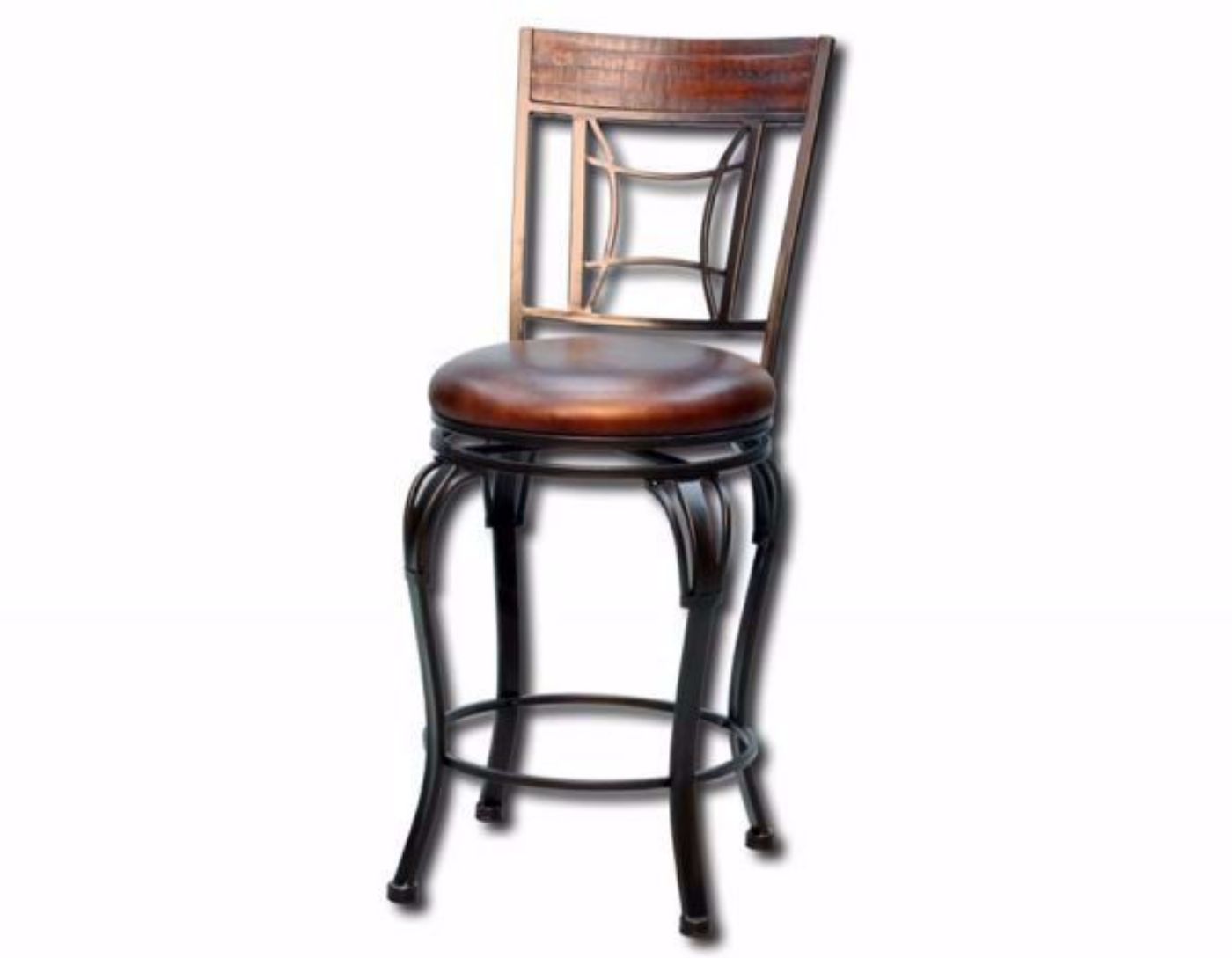 Dark Brown Granada 30 Inch Bar Stool at an Angle | Home Furniture Plus Mattress