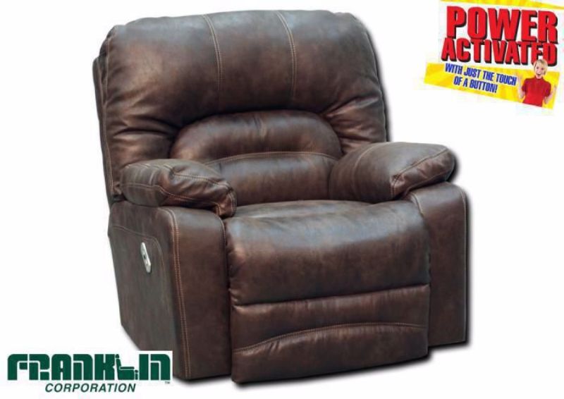 Picture of Legacy POWER Glider Rocker Recliner - Brown