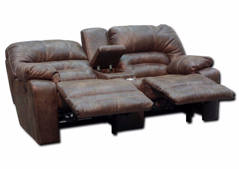 Picture of Legacy POWER Reclining Loveseat - Brown