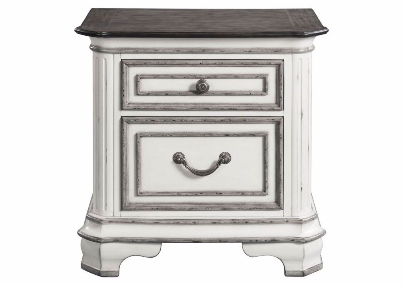 Picture of Leighton Manor Nightstand - Silver Gray