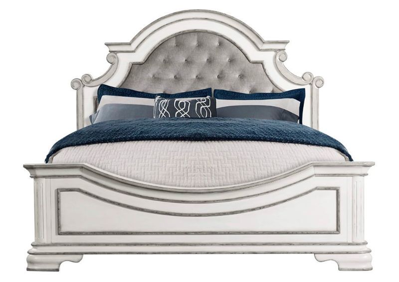 Picture of Leighton Manor Queen Bed - Silver Gray