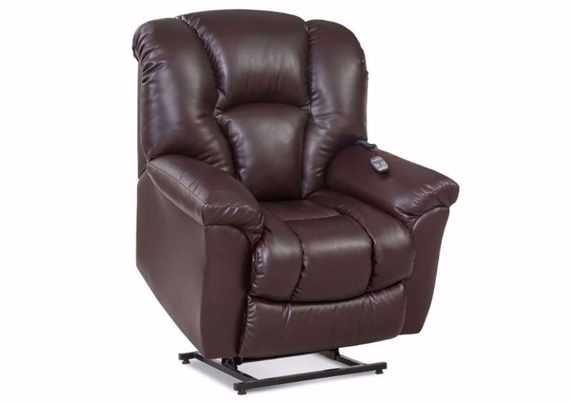 Ormand POWER Lift Recliner with Dark Brown Microfiber Upholstery | Home Furniture Plus Bedding