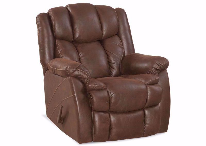Renegade Rocker Recliner with Dark Brow Upholstery | Home Furniture Plus Bedding