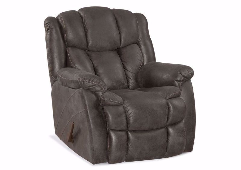 Renegade Rocker Recliner with Gray Upholstery | Home Furniture Plus Bedding