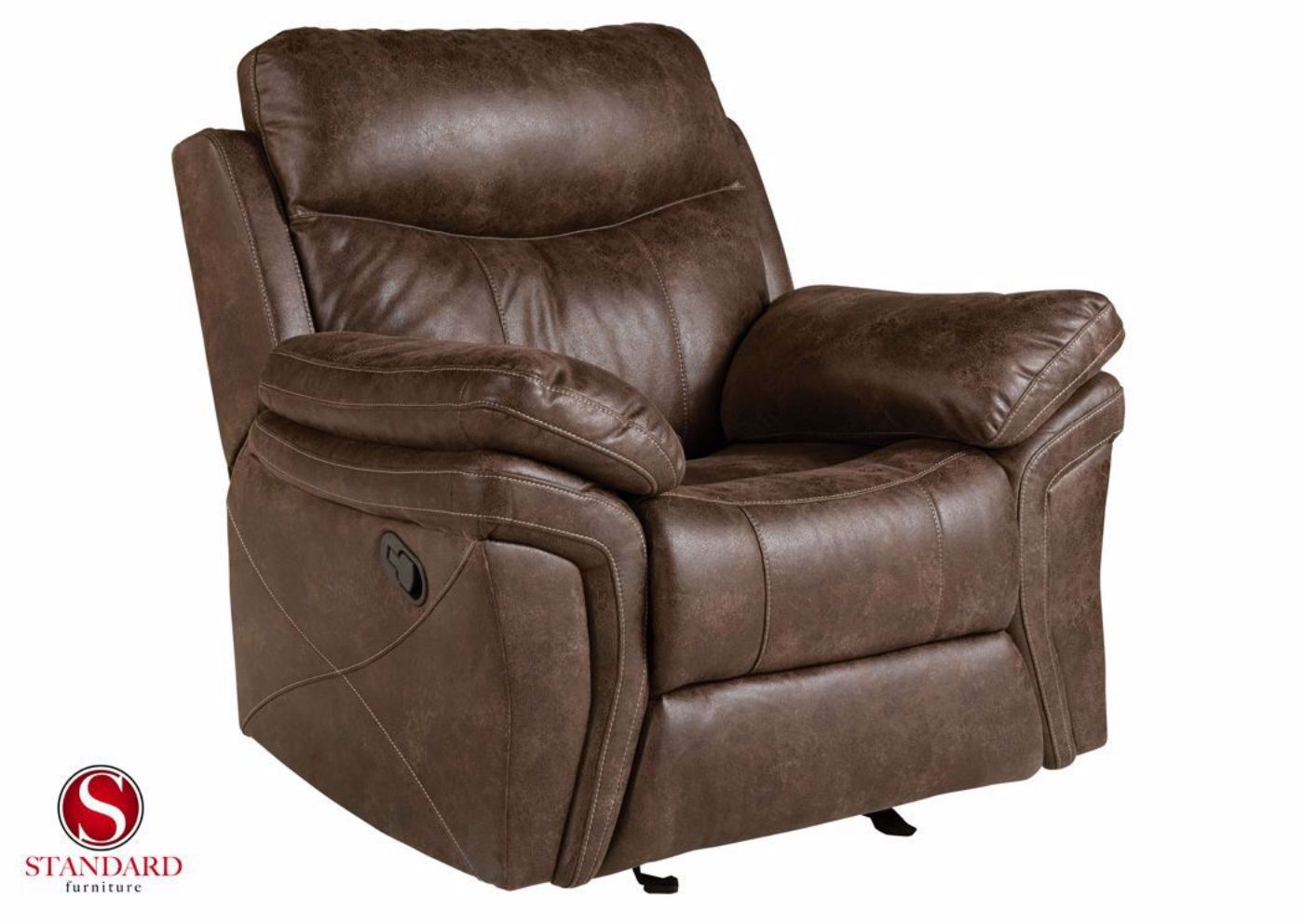 Picture of Rosenburg Glider Recliner - Brown