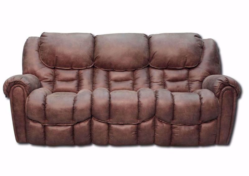 Front Facing View of the Mocha Brown Santa Monica Power Reclining Sofa by Homestretch | Home Furniture Plus Bedding