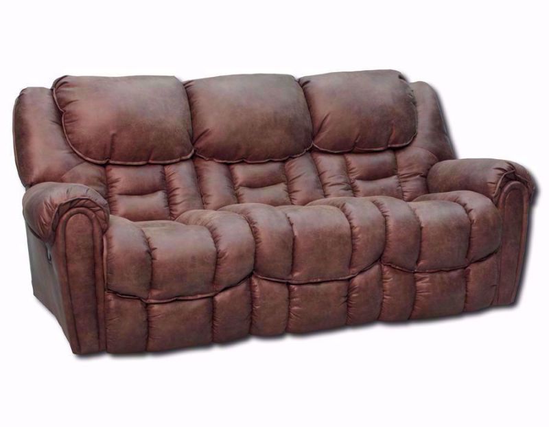 Mocha Brown Santa Monica Power Reclining Sofa by Homestretch at an Angle | Home Furniture Plus Bedding