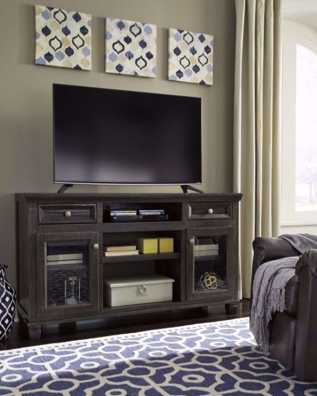 Townser TV Stand by Ashley in Room Setting | Home Furniture Plus Bedding