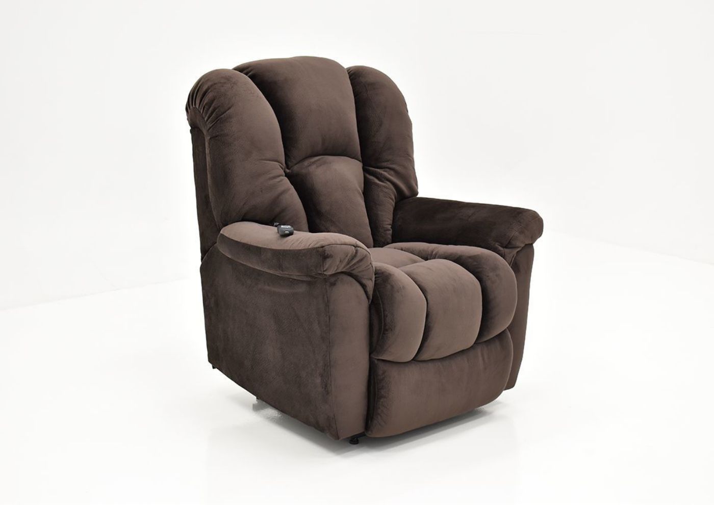 Picture of Travis Power Lift Recliner - Dark Brown