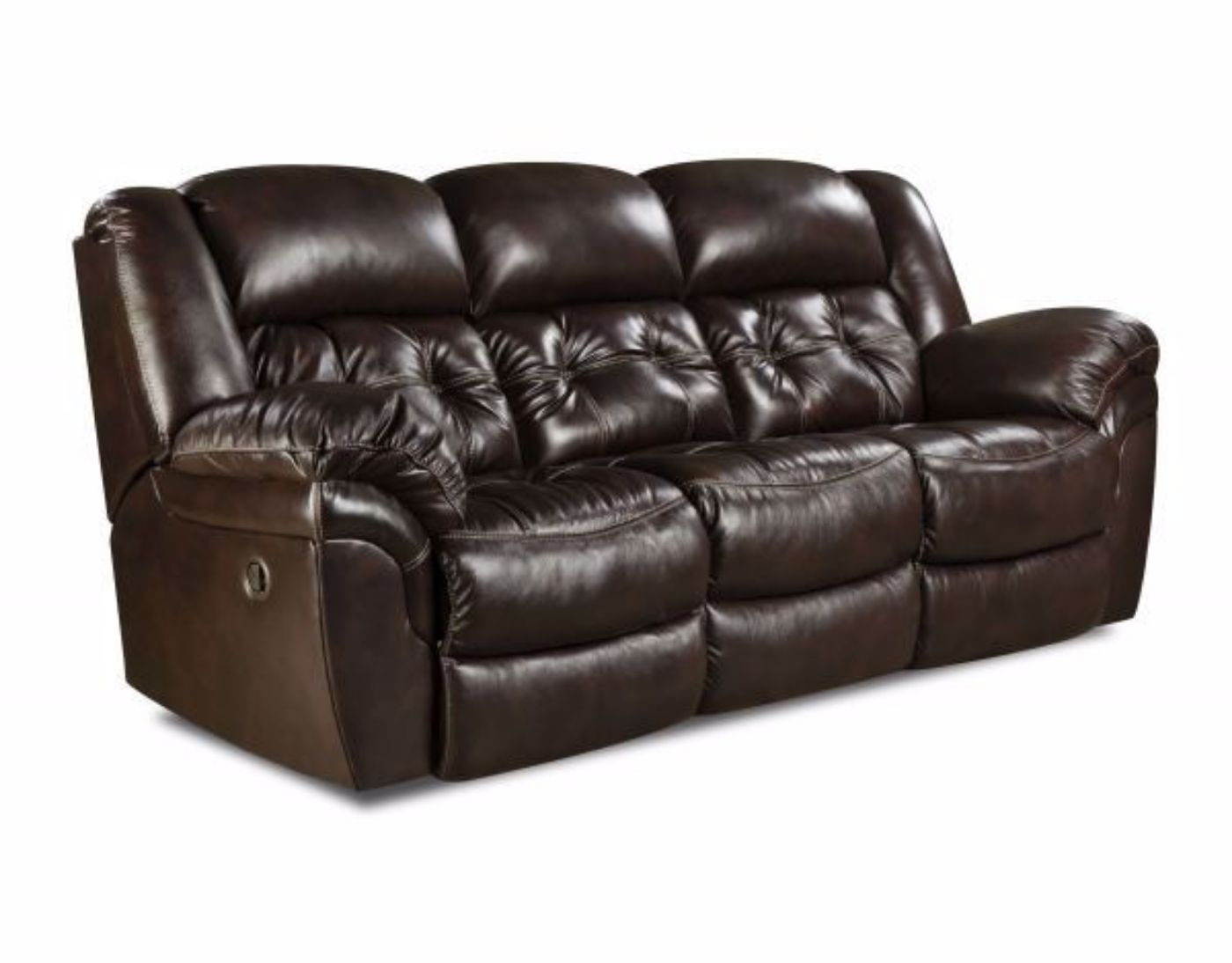 Picture of Abilene Reclining Sofa - Dark Brown