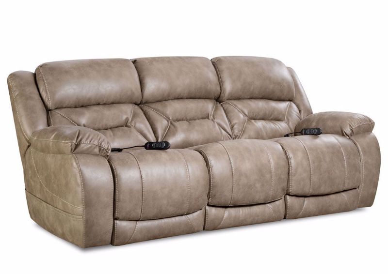 Picture of Badlands POWER Reclining Sofa - Light Brown