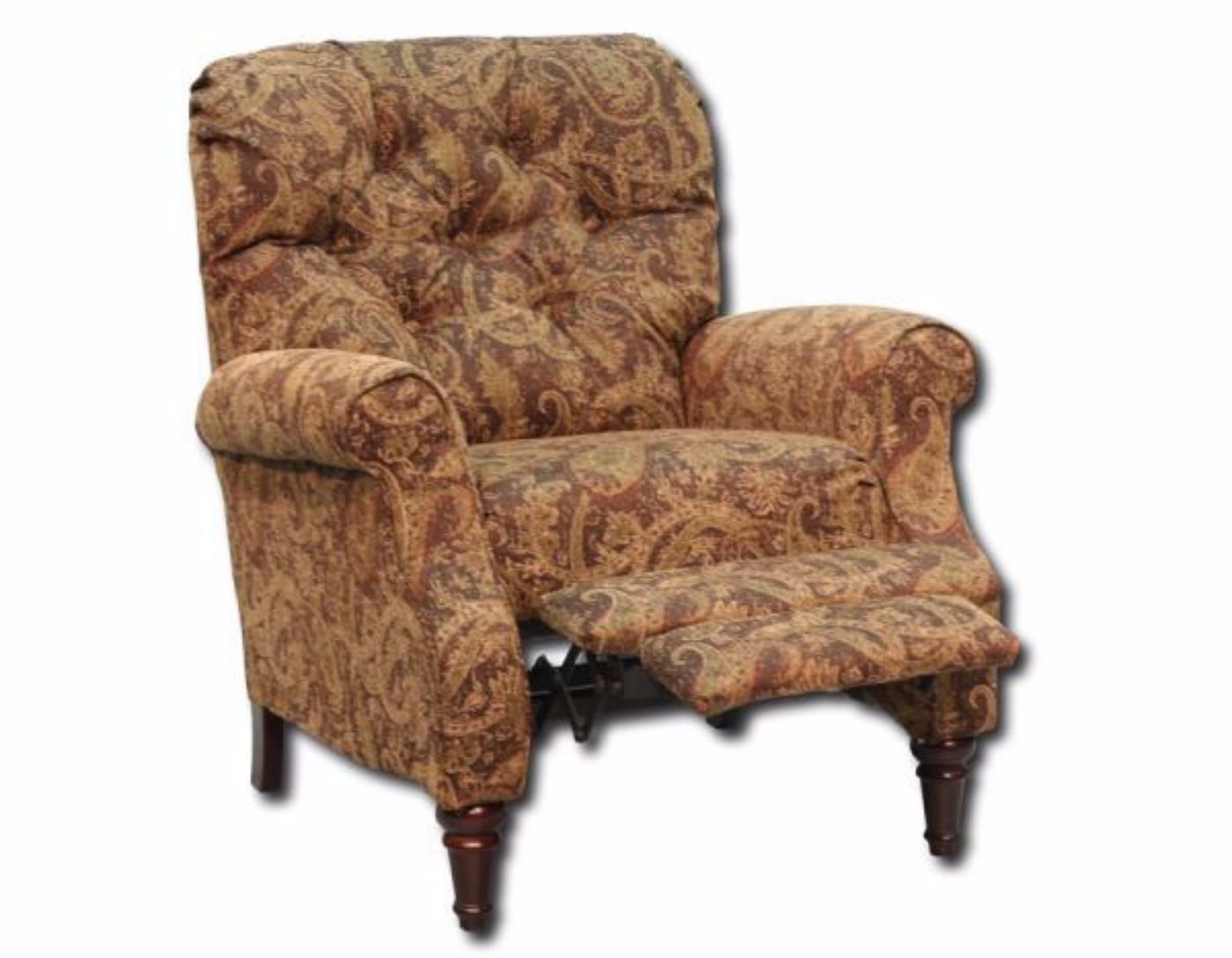 Picture of Chestnut High Leg Recliner - Brown Pattern