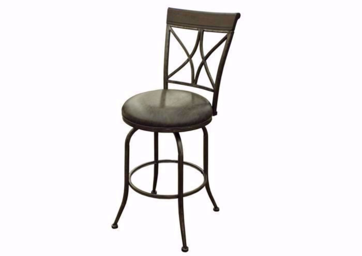 Gray Killona 24 Inch Bar Stool at an Angle | Home Furniture Plus Mattress