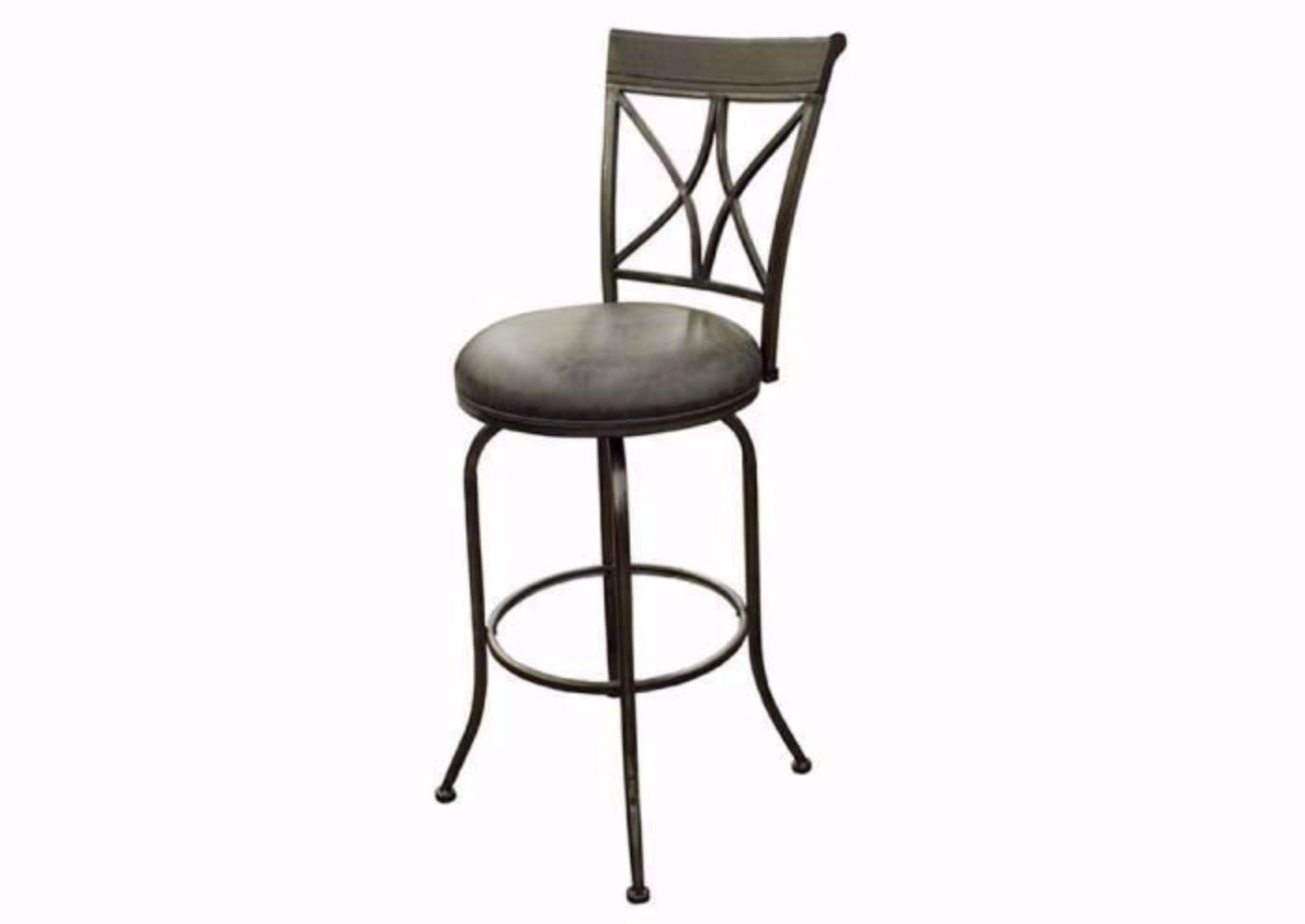 Gray Killona 30 Inch Bar Stool at an Angle | Home Furniture Plus Mattress