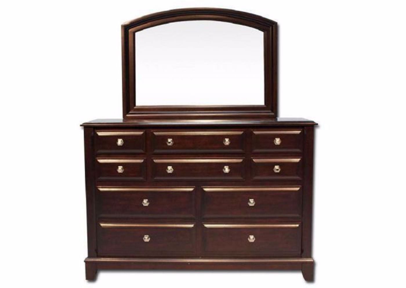 Picture of Ridgely Dresser with Mirror - Dark