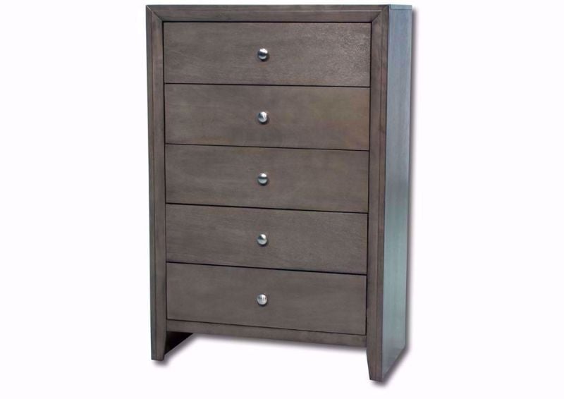 Warm Gray Marshall Chest of Drawers at an Angle | Home Furniture Plus Mattress