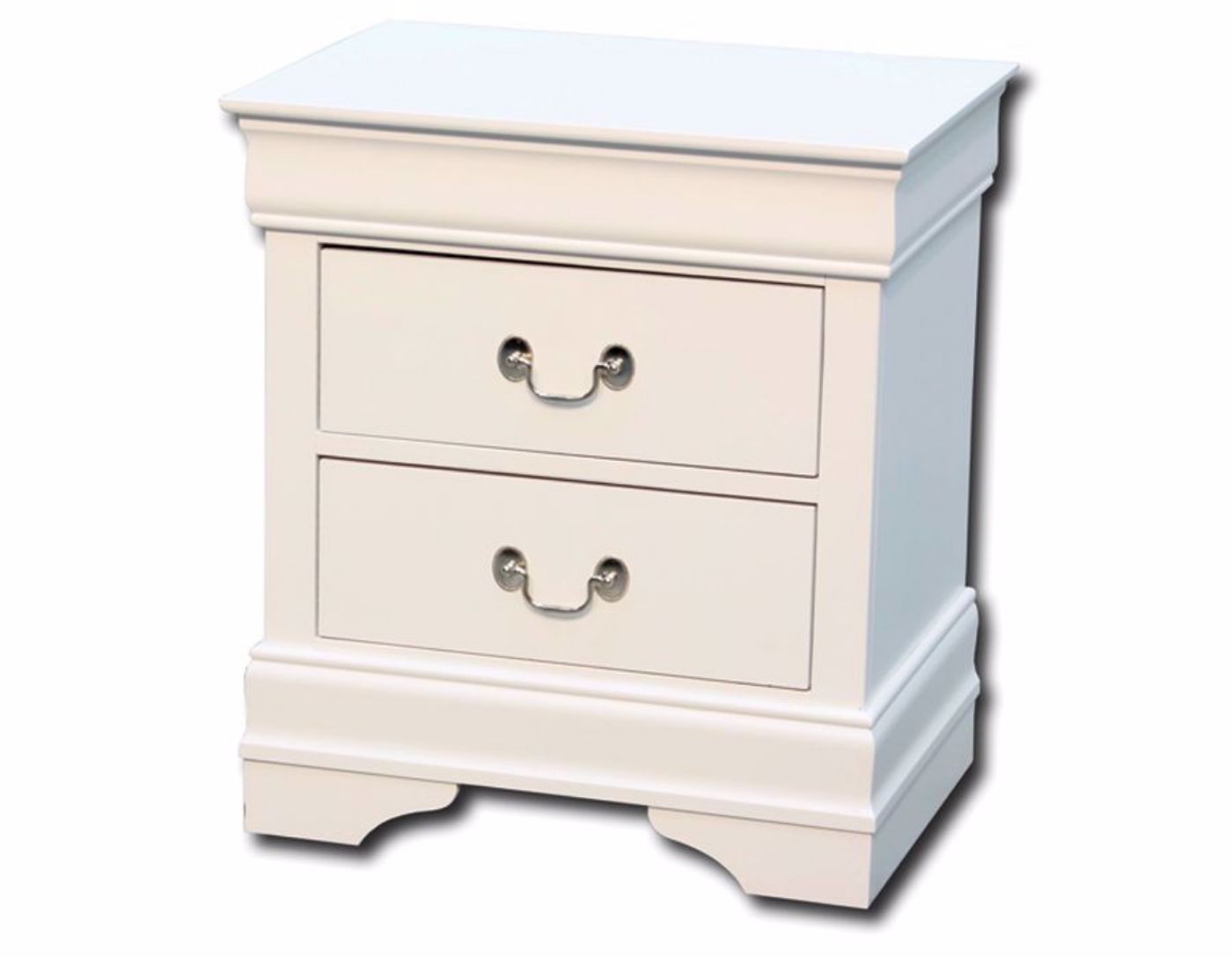 Picture of Louis Philippe Nightstand - White