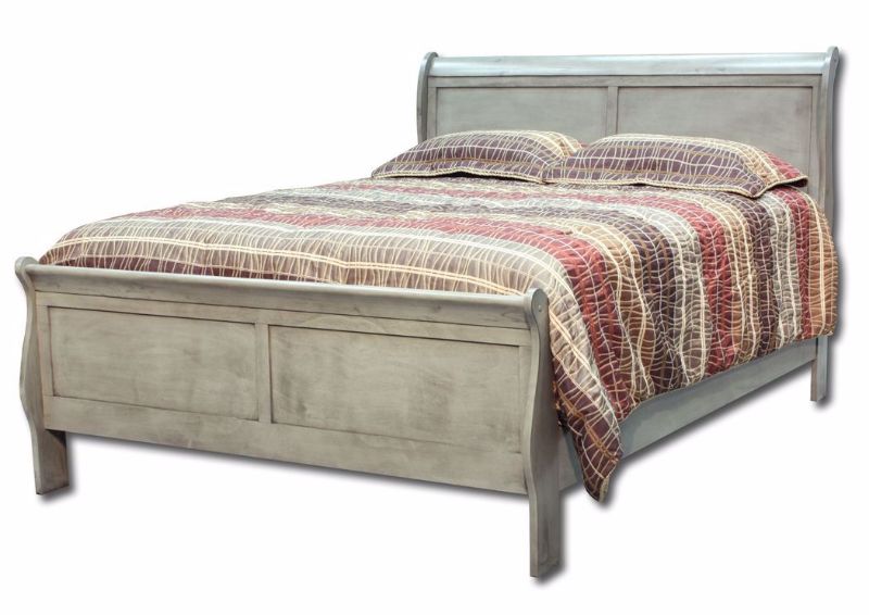 Picture of Louis Philippe Queen Bed - Gray