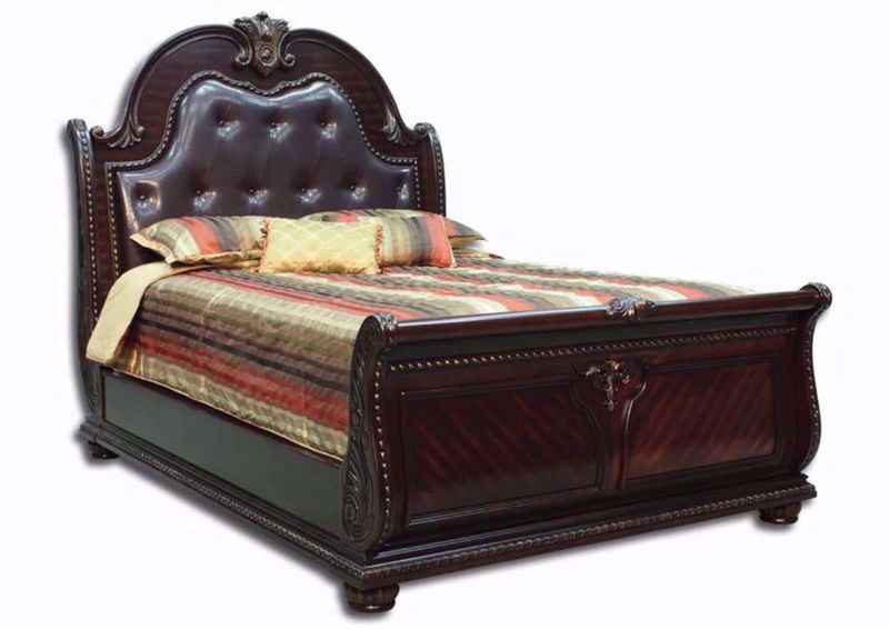 Picture of Stanley Queen Size  Bed - Brown