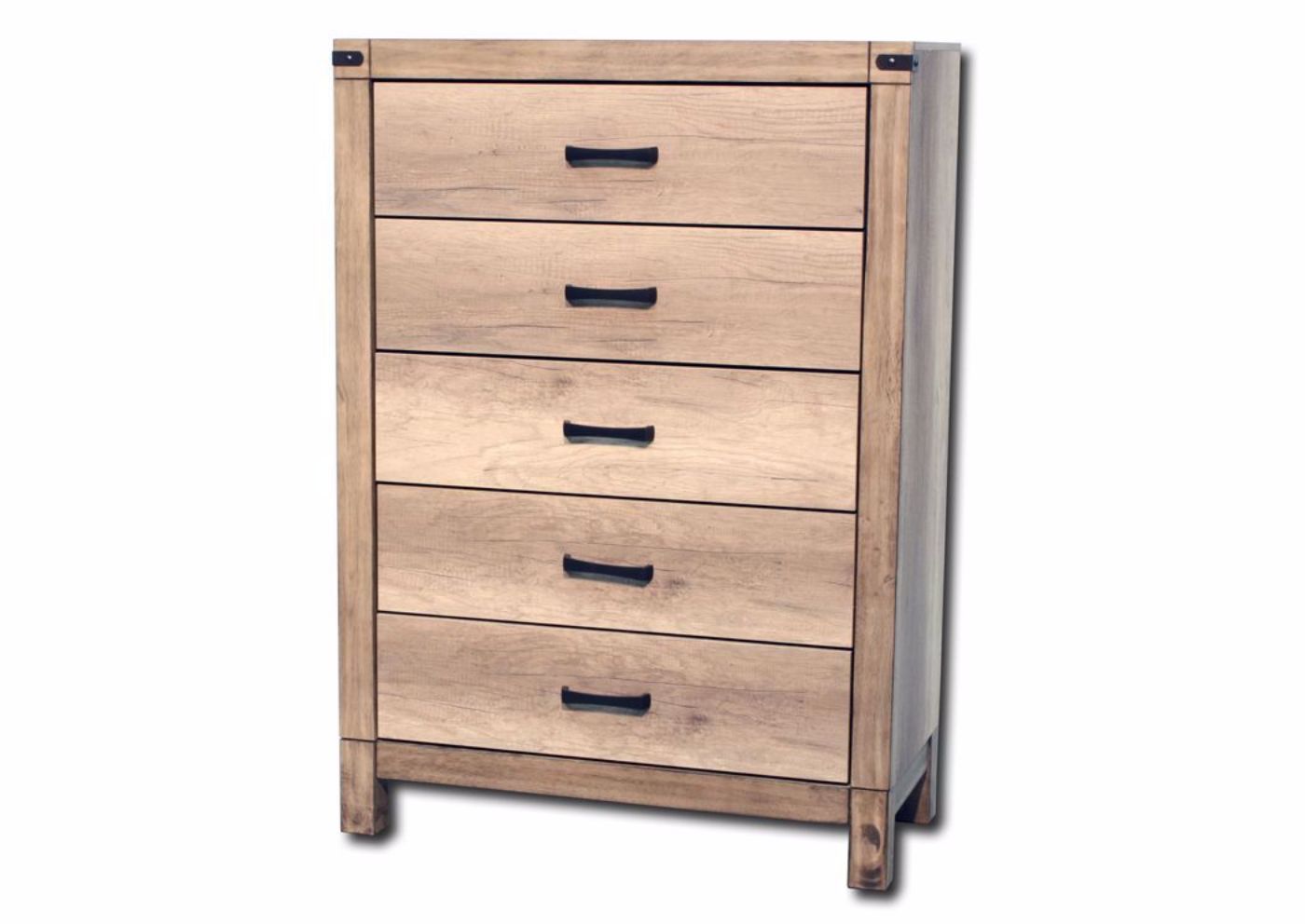 Picture of Russell Chest of Drawers - Light Brown