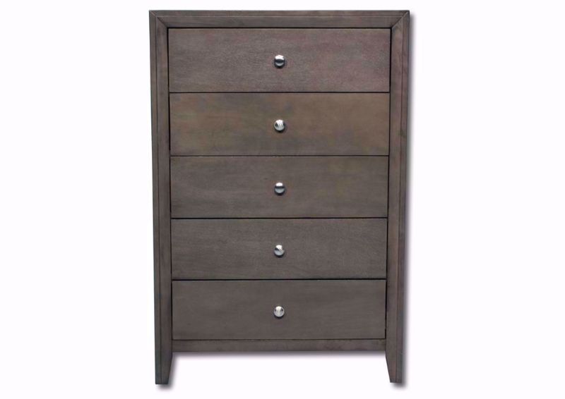 Warm Gray Marshall Chest of Drawers Facing Front | Home Furniture Plus Bedding