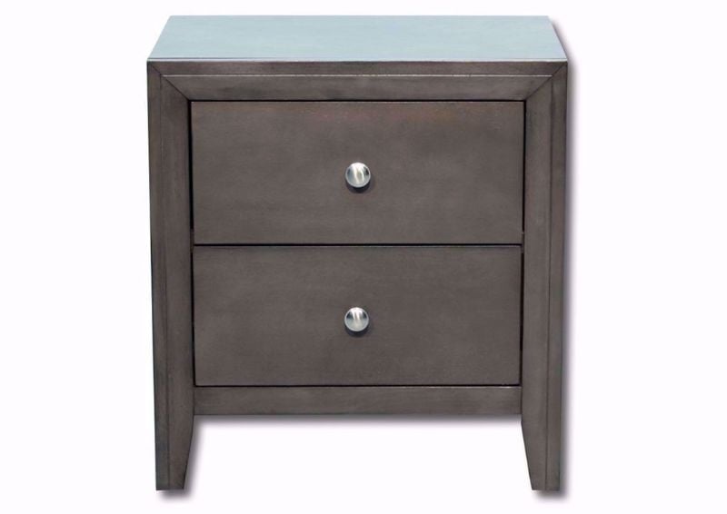 Gray Marshall Nightstand Facing Front | Home Furniture Plus Mattress