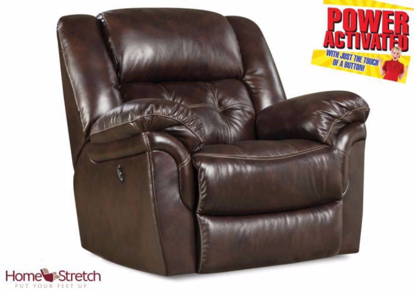 Picture of Abilene POWER Recliner - Brown