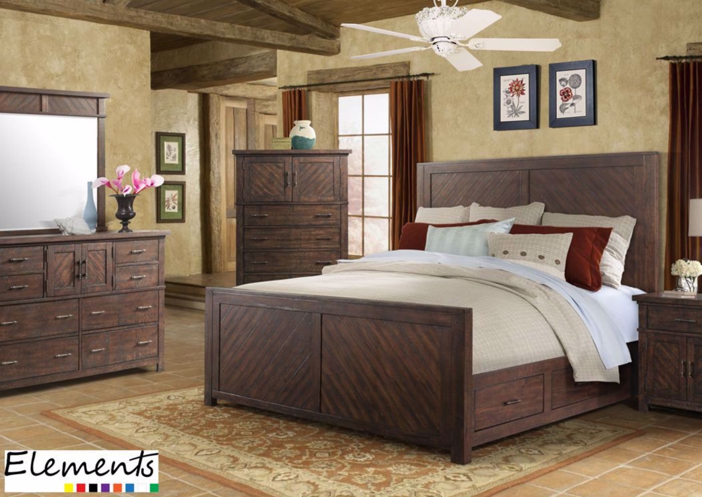 Picture of Jax Bedroom Set - Dark Brown