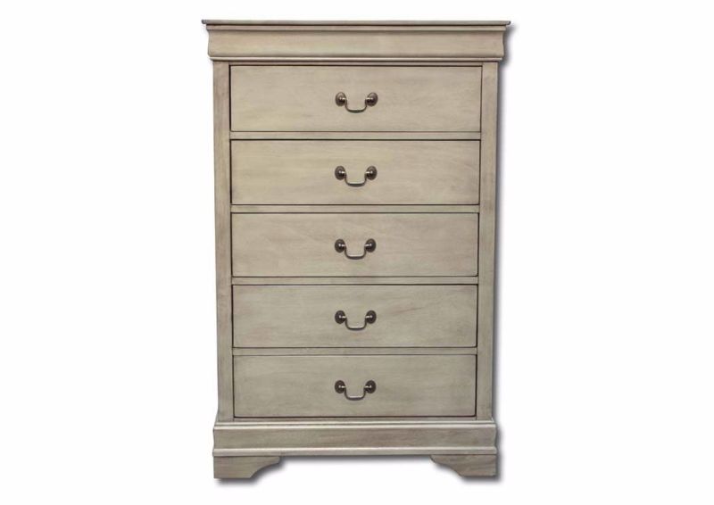 Picture of Louis Philippe Chest of Drawers - Gray