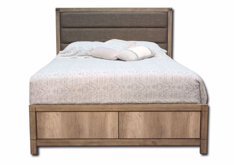 Picture of Russell King Bed - Light Brown