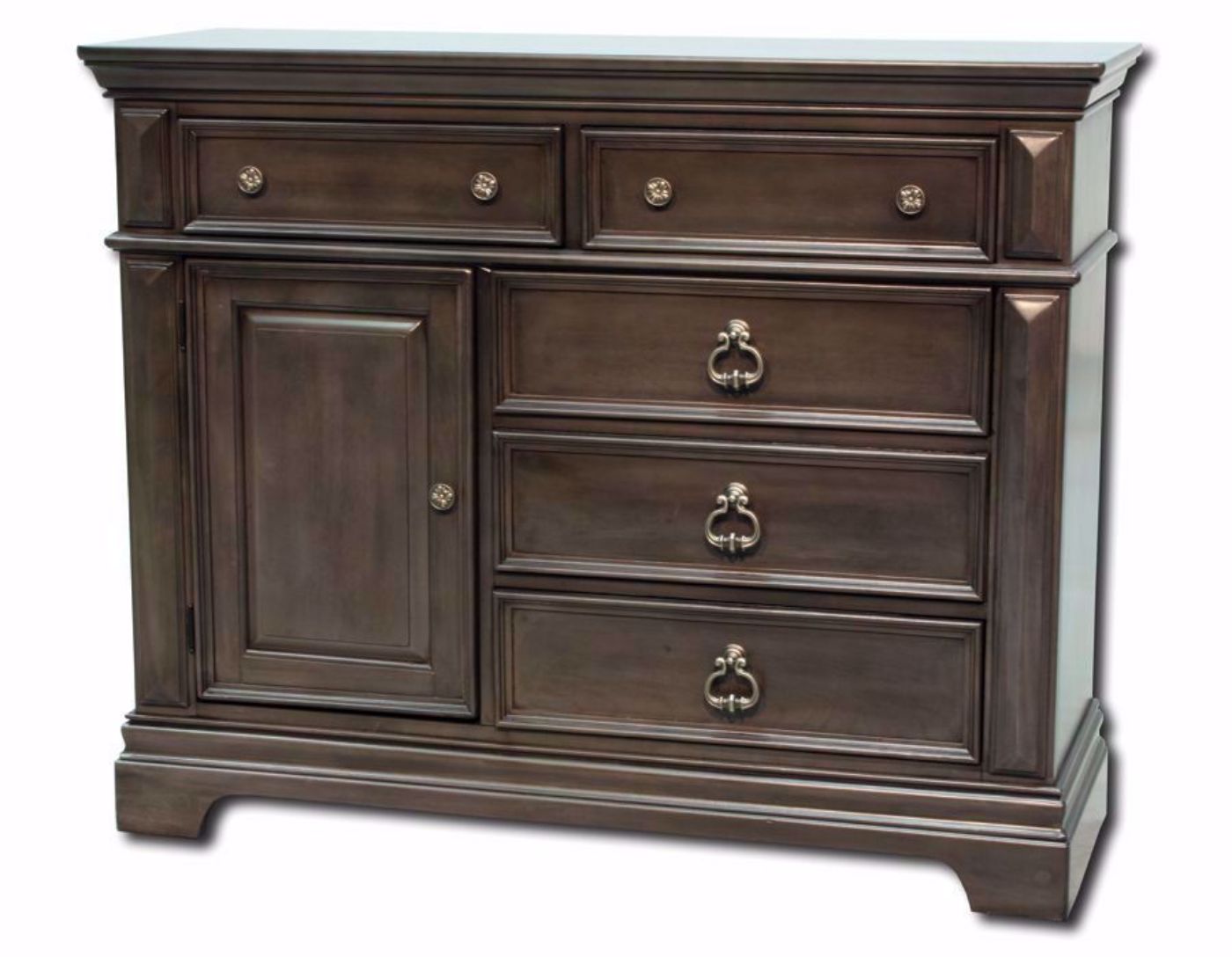 Garrison Chesser, Dark Gray, Angle | Home Furniture Plus Mattress