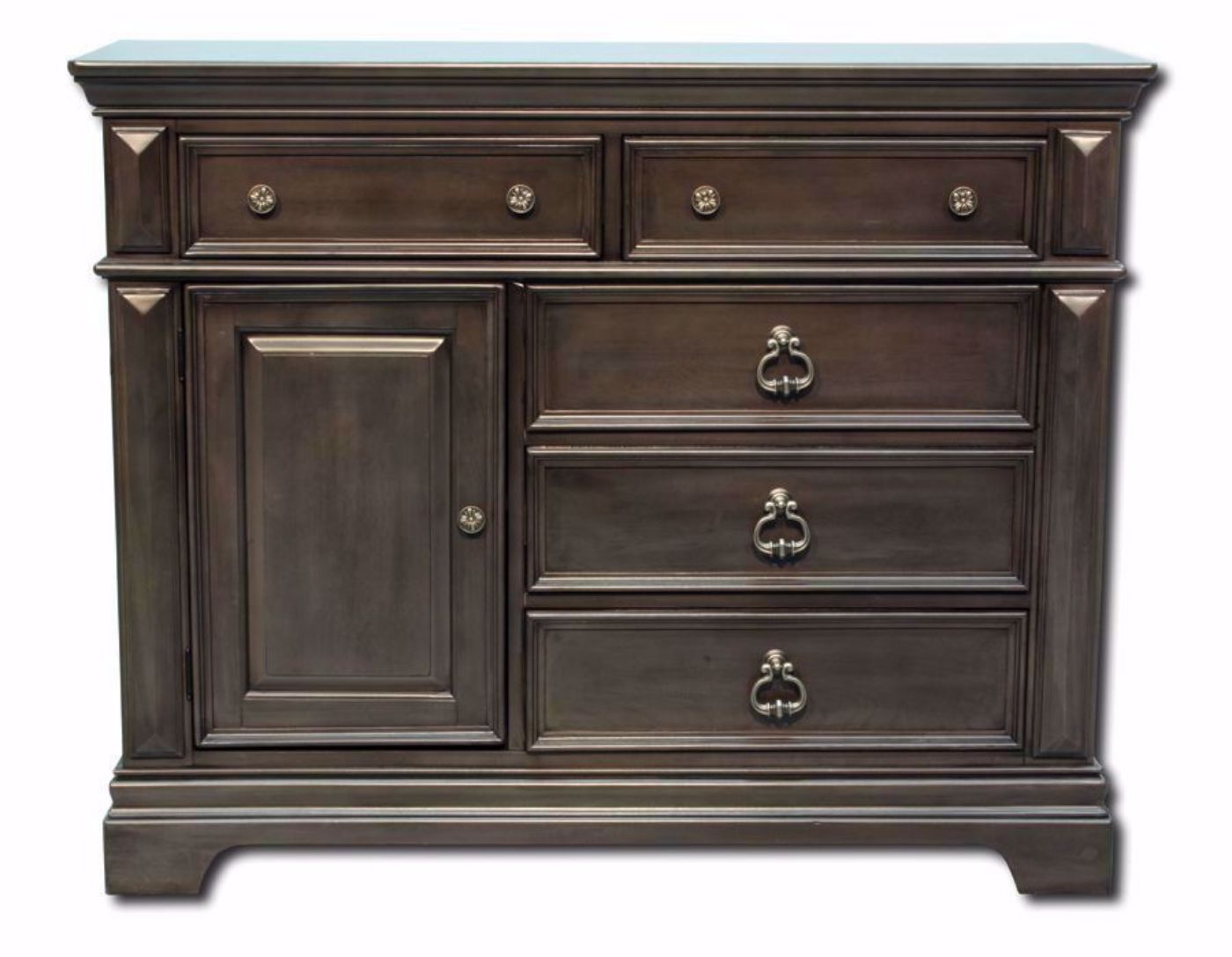 Garrison Chesser, Dark Gray, Front Facing | Home Furniture Plus Mattress