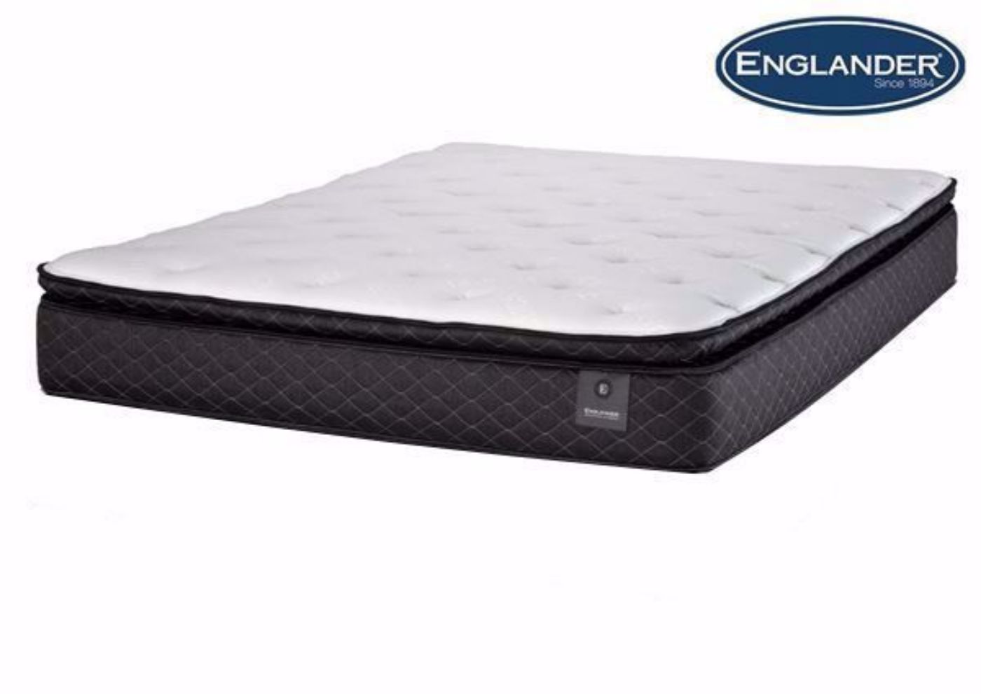 Queen Size Laurel Pillow Top Mattress by Englander | Home Furniture Plus Mattress Store