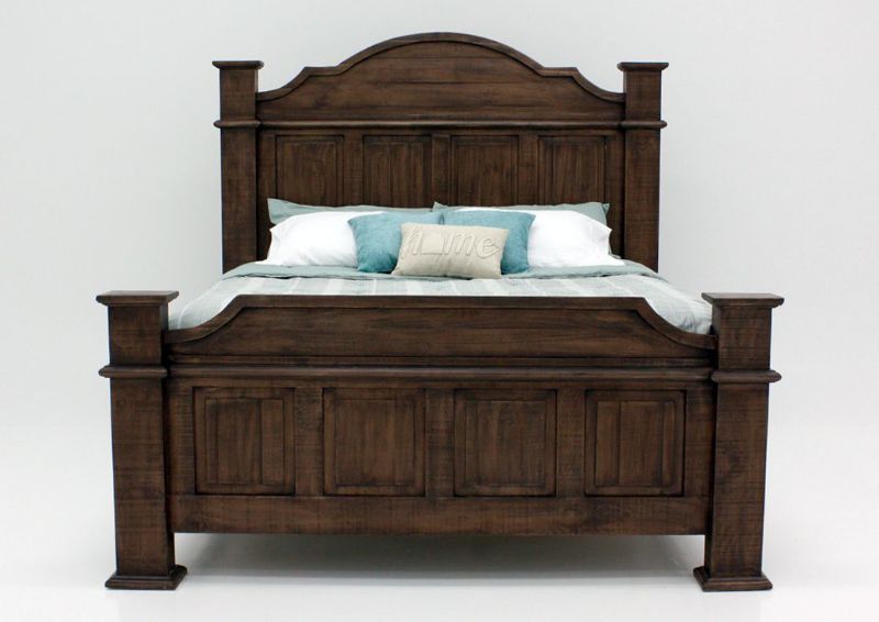 Picture of Titan King Bed  - Dark Brown