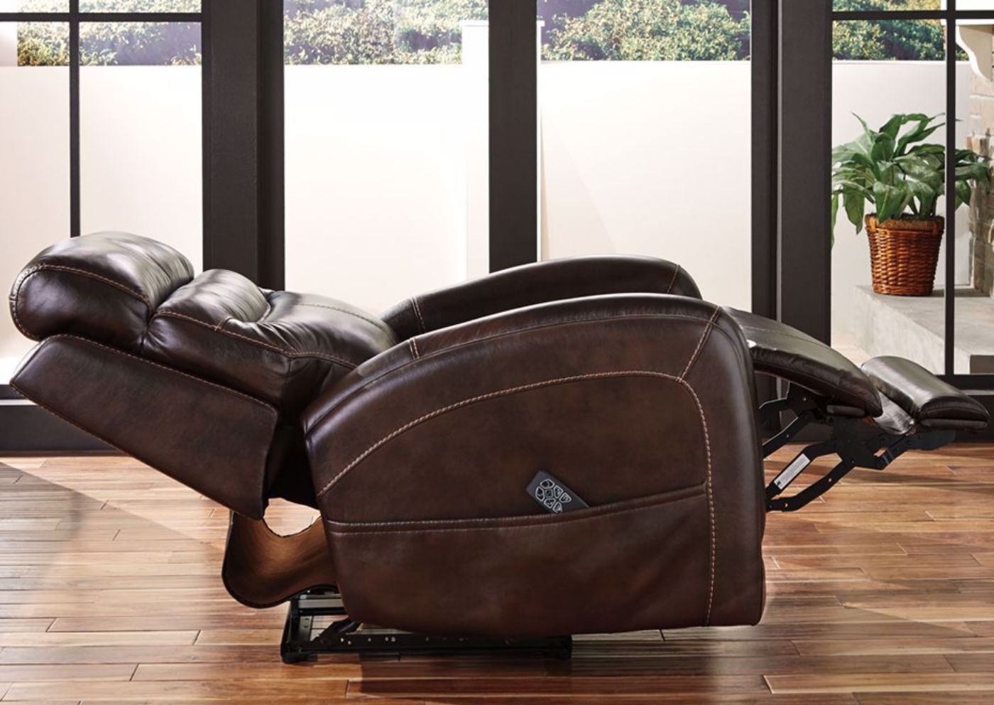 Picture of Ailor POWER Recliner - Brown