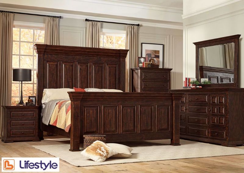 Picture of Holland Bedroom Set - Brown