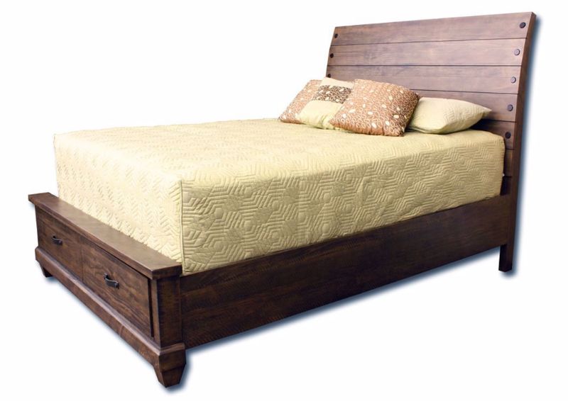 Picture of Hunter Queen Bed - Brown