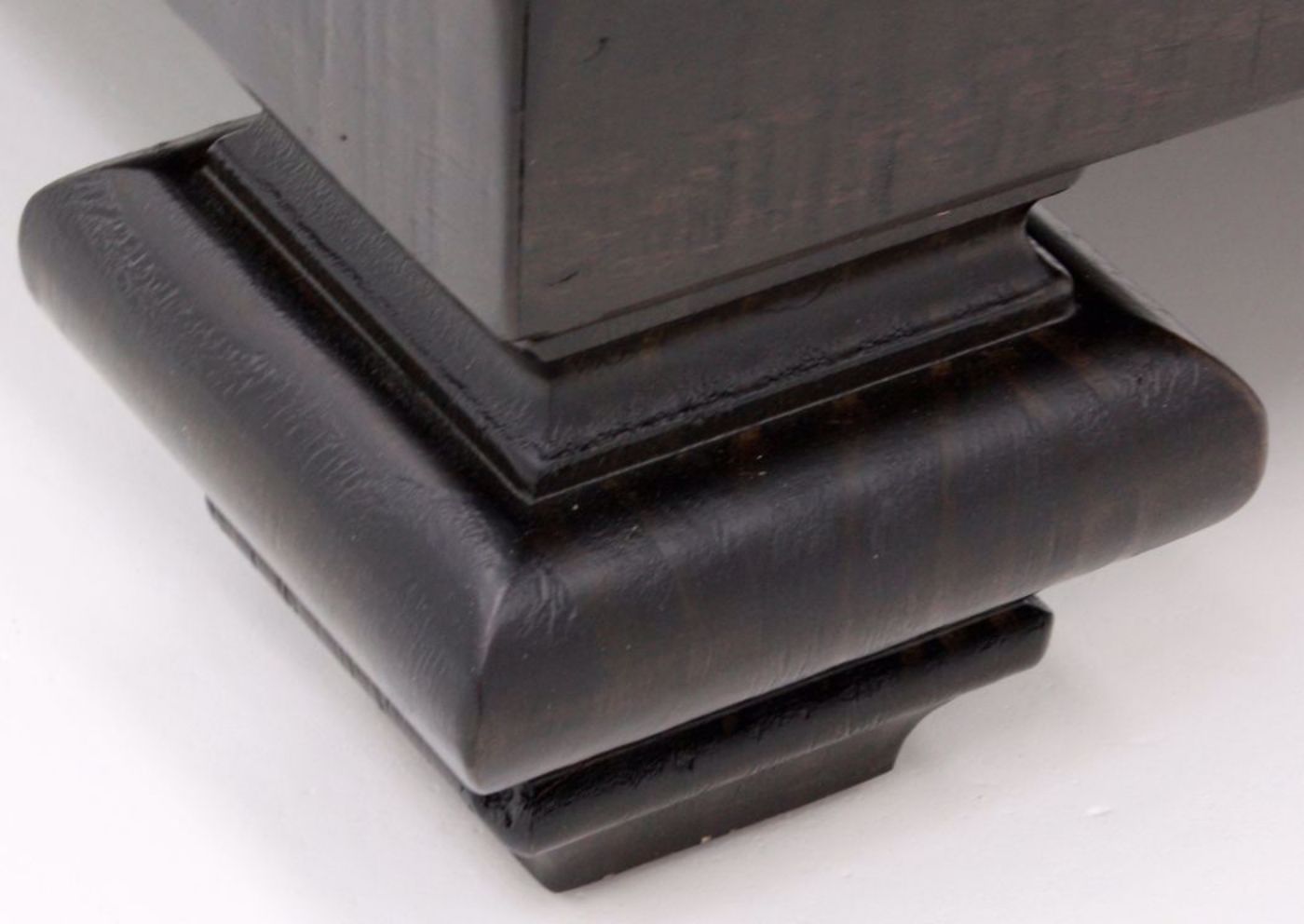 Picture of Dark Pine Dresser with Mirror- Dark Brown