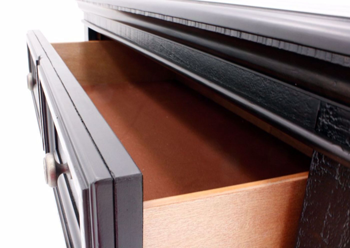 Picture of Dark Pine Chest of Drawers - Dark Brown