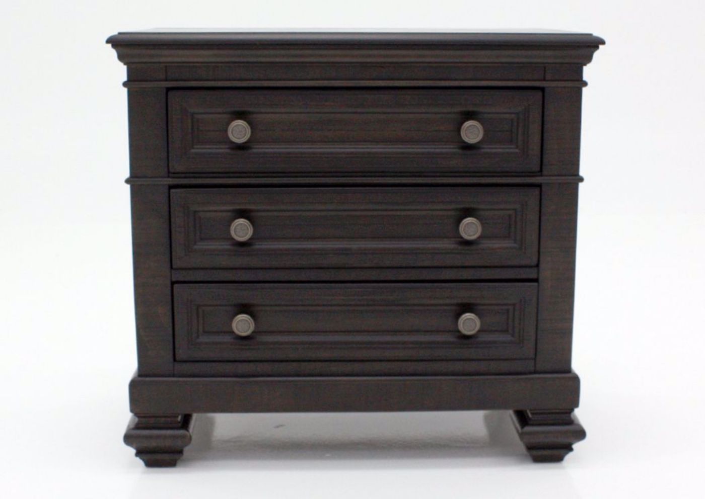 Picture of Dark Pine Nightstand - Dark Brown