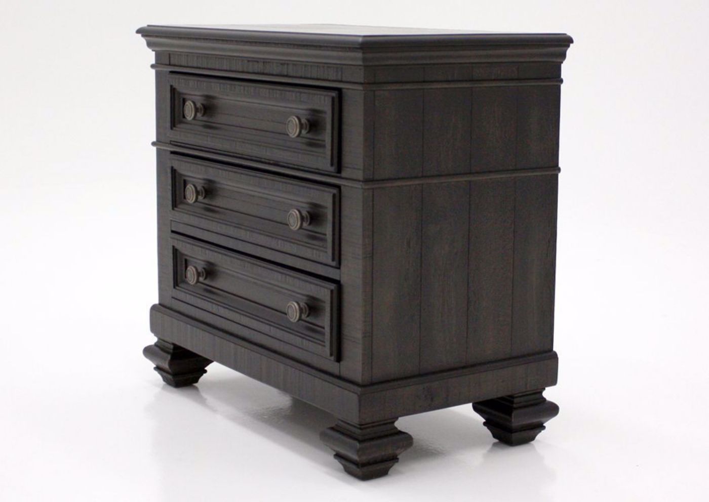 Picture of Dark Pine Nightstand - Dark Brown