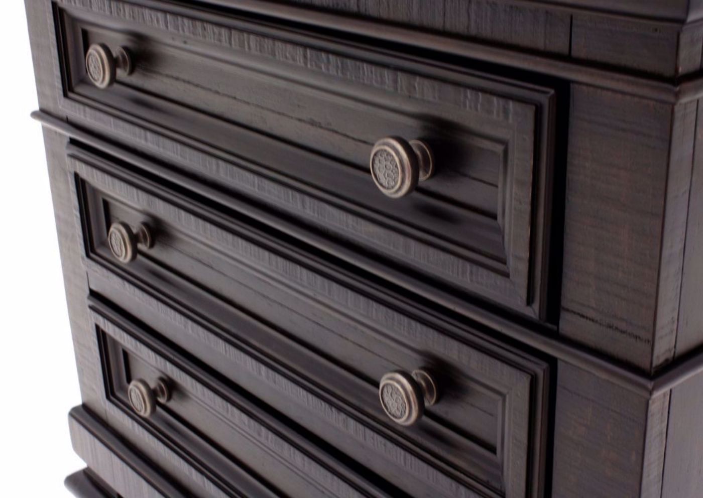 Picture of Dark Pine Nightstand - Dark Brown