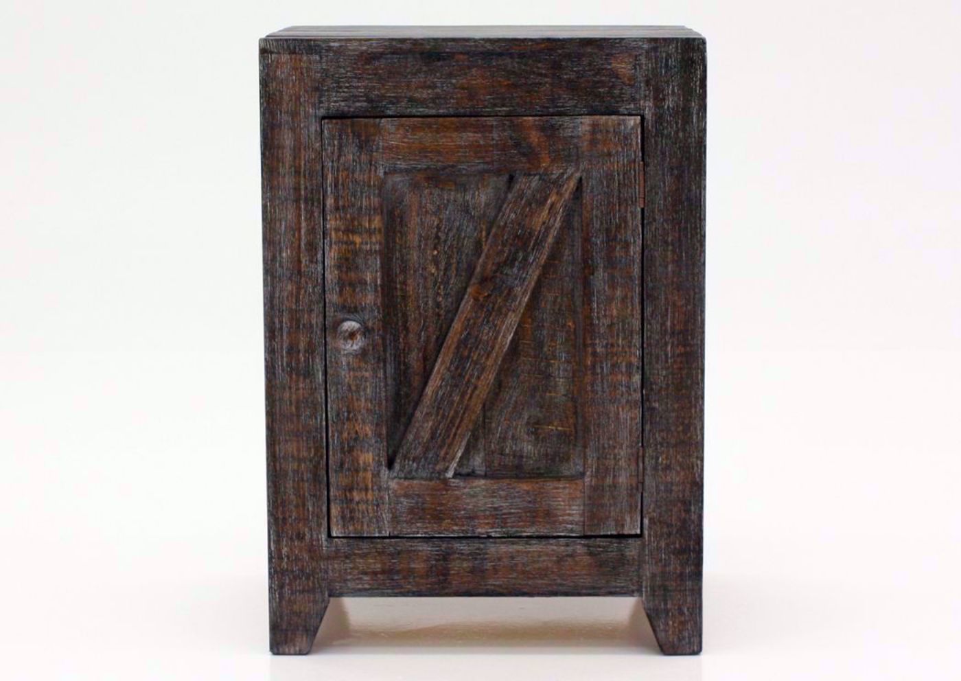 Rustic Brown Midland End Table Facing Front | Home Furniture Plus Bedding