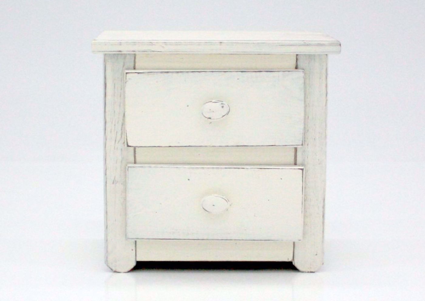 Duncan Nightstand, White, Front Facing | Home Furniture Plus Bedding